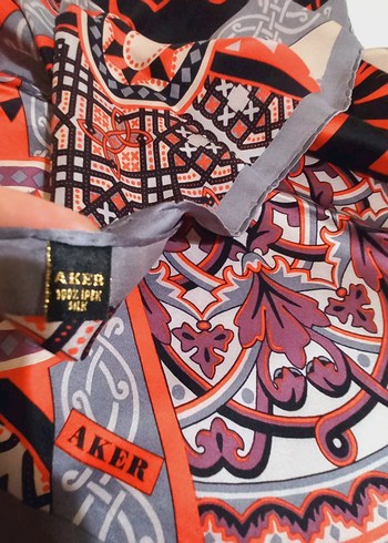 Aker İpek Eşarp - Görsel 2