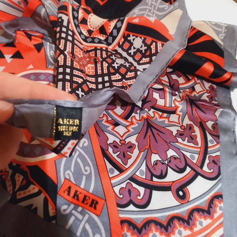 Aker İpek Eşarp - Görsel 2