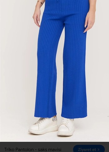 Mavi Triko Pantolon - Görsel 4