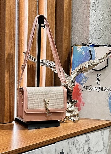 YSL hasir çanta