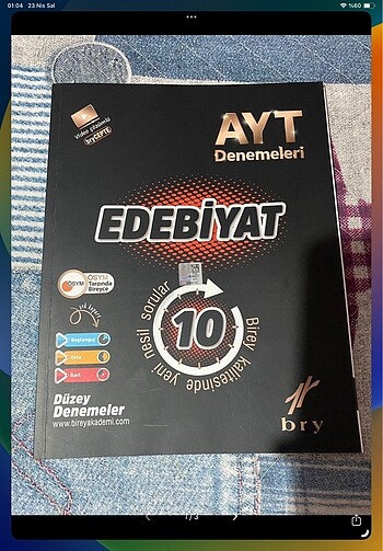 Birey yayınları edebiyat denemesi