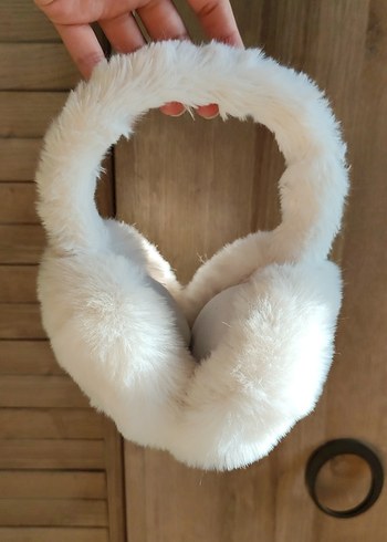 Beden beyaz Renk Beyaz Peluş Kulaklık