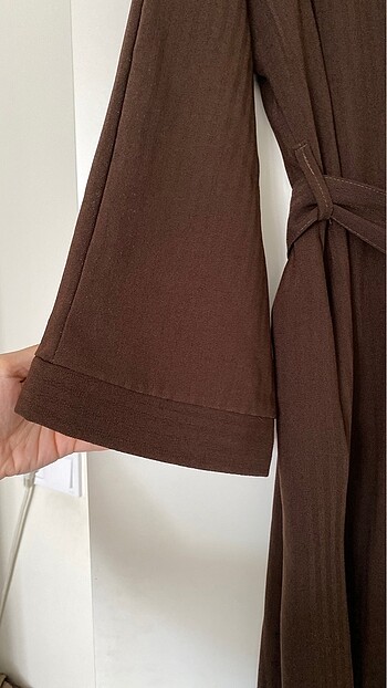 m Beden kahverengi Renk Kimono