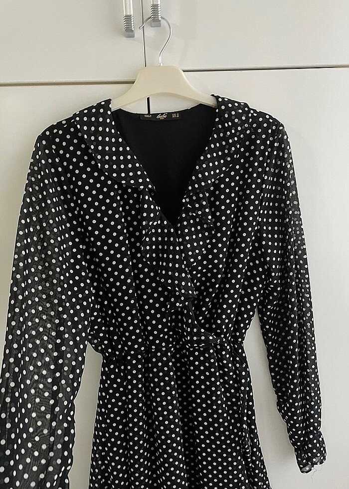 Uzun kollu elbise - Görsel 2