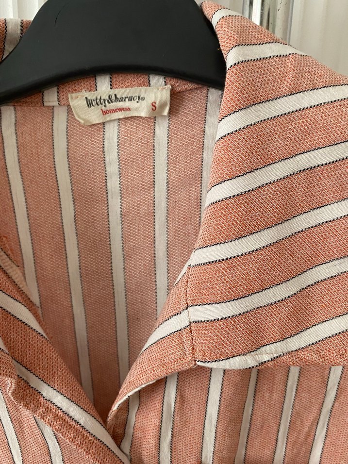 Bej Çizgili Bohem Uzun Elbise - Görsel 3