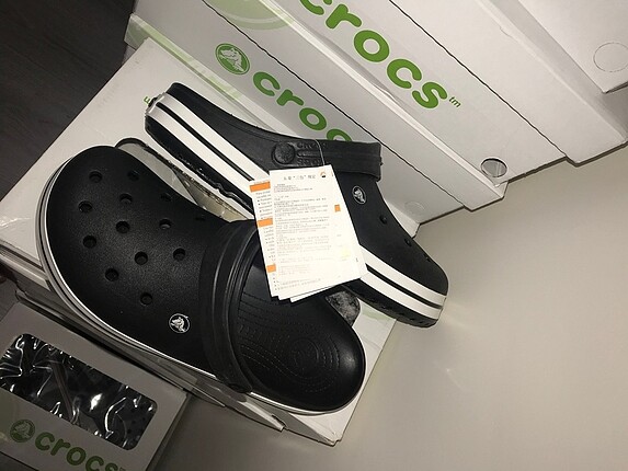 41 Beden Crocs yeni sezon siyah tükendi