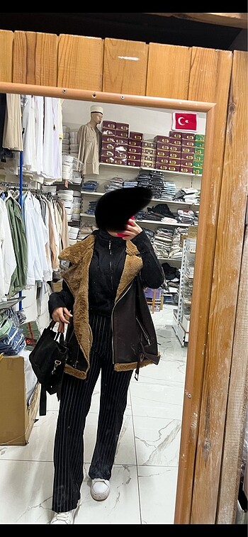 Diğer Deri içi kürklü yelek