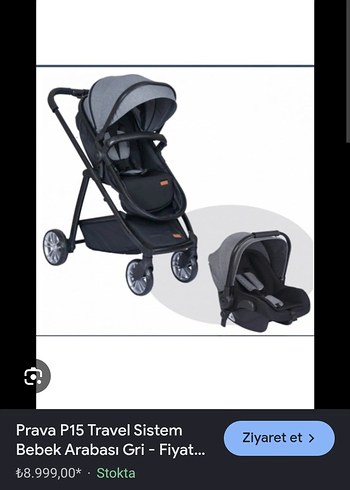 prada marka travel bebek arabası - Görsel 16