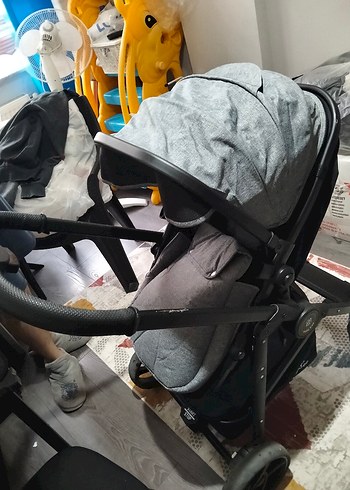 prada marka travel bebek arabası - Görsel 7