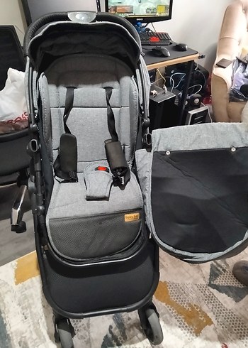 prada marka travel bebek arabası - Görsel 10