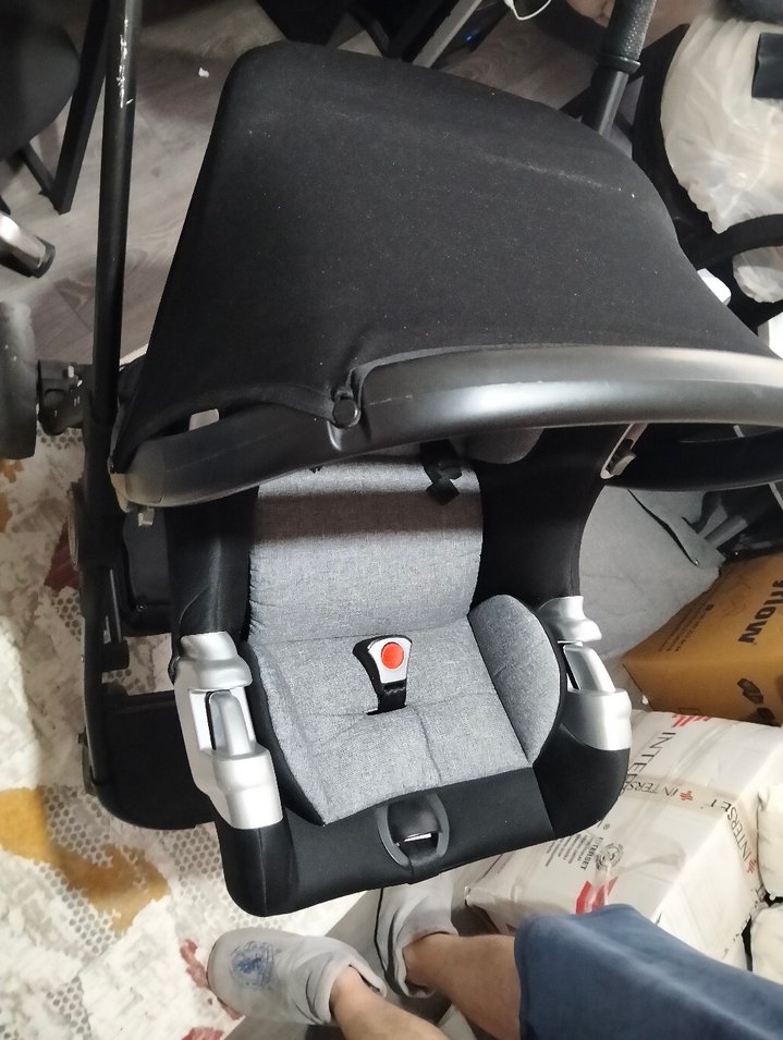 prada marka travel bebek arabası - Görsel 3