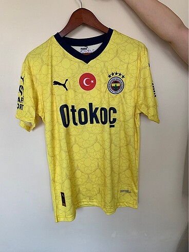 Fenerbahçe sarı S beden çubuklu m beden