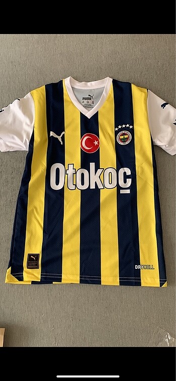 Fenerbahçe çubuklu çocuk forma + şort