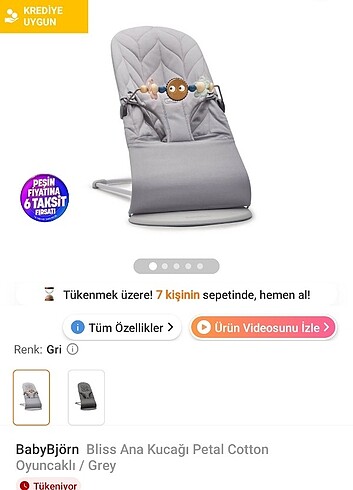 Oyuncaklı babybjörn 