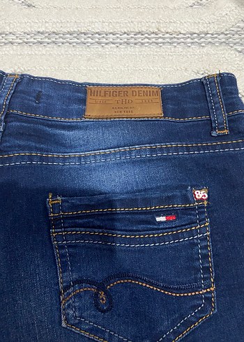 32 Beden lacivert Renk Lacivert Mini Kadın Denim Şort