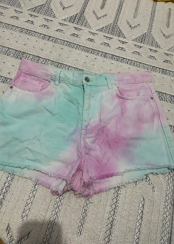 Mini Pamuklu Denim Şort
