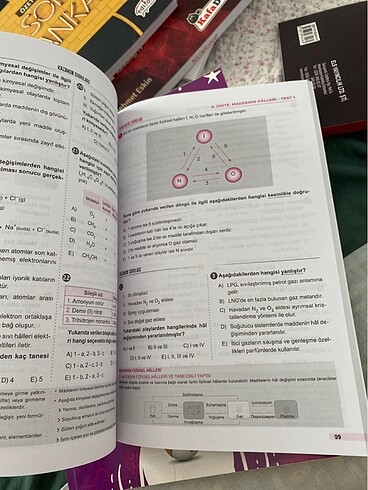 Beden Renk 9. Sınıf kimya test kitabı