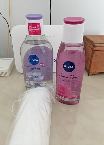 Nivea Nıvea makyaj temizleme suyu ve tonik