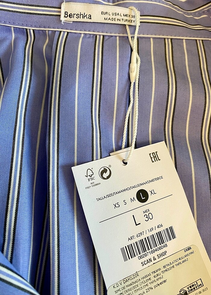 Bershka Gömlek - Görsel 5