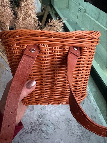 Beden Rattan scooter bisiklet sepeti