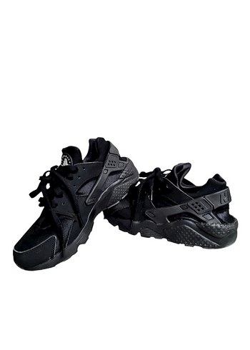 44 Beden siyah Renk Orjinal Nike Air Huarache erkek sneaker.