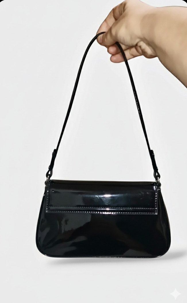 Orjinal Pull&Bear Rugan Çanta - Görsel 5