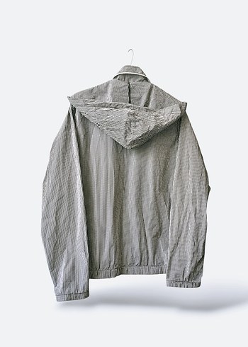 Oversize Kareli Yağmurluk - Görsel 6