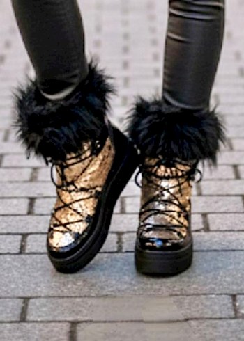 Pul Detaylı Kar Botu - Görsel 5