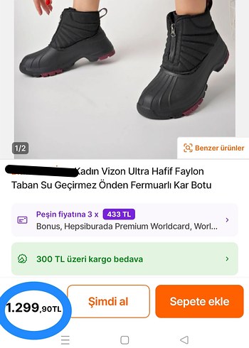 Kar Yağmur Botu Yeni Ürün Stok sorunuz - Görsel 3