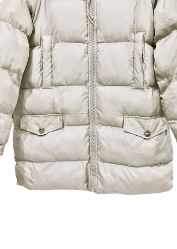 Zara Oversize Puffer Kaban - Görsel 7