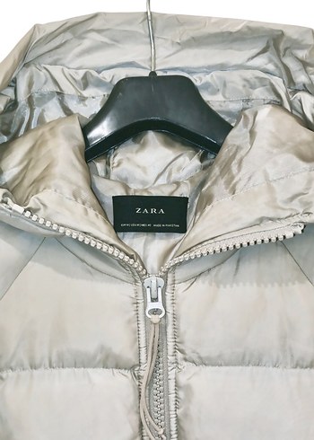 Zara Oversize Puffer Kaban - Görsel 2