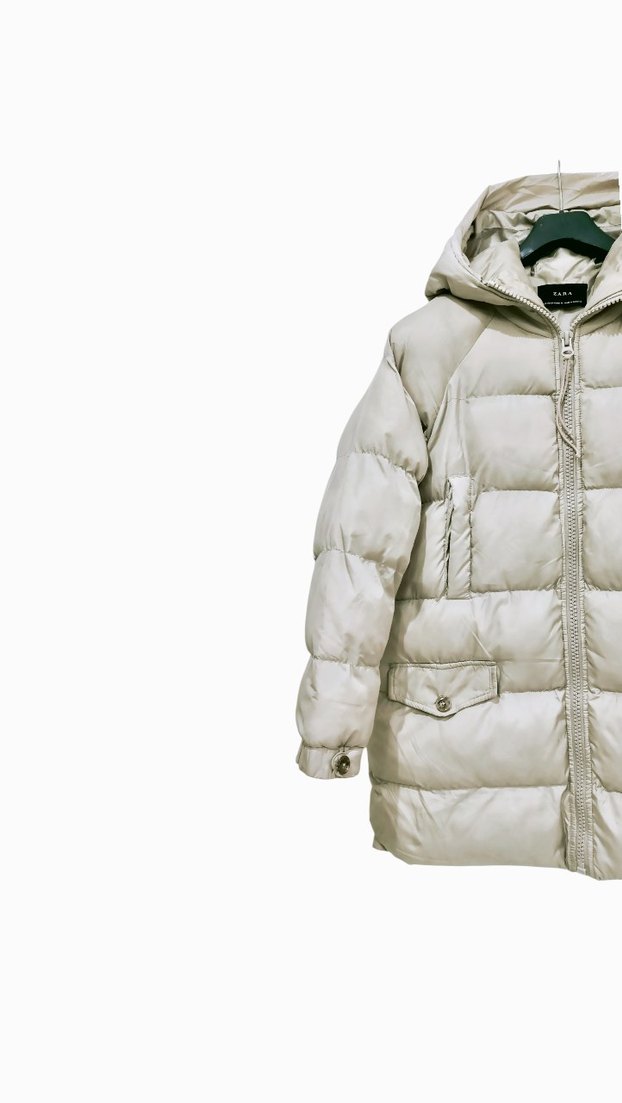 Zara Oversize Puffer Kaban - Görsel 5