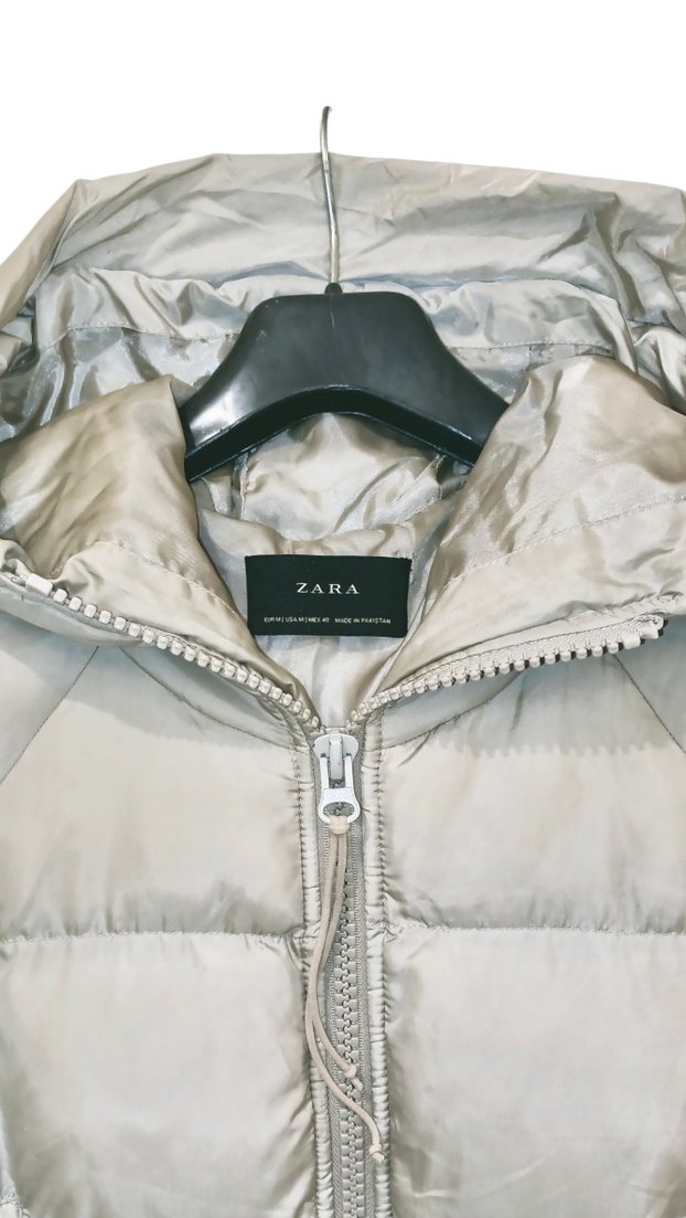 Zara Oversize Puffer Kaban - Görsel 2