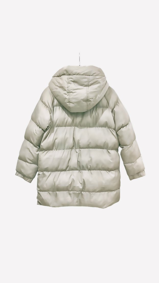 Zara Oversize Puffer Kaban - Görsel 4