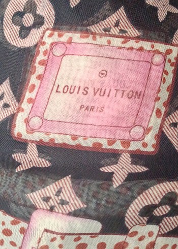 Louis Vuitton Monogram Fular - Görsel 6