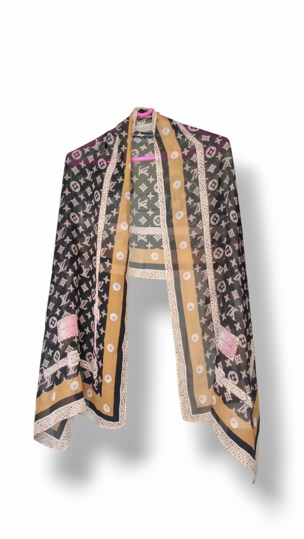 Louis Vuitton Monogram Fular - Görsel 2