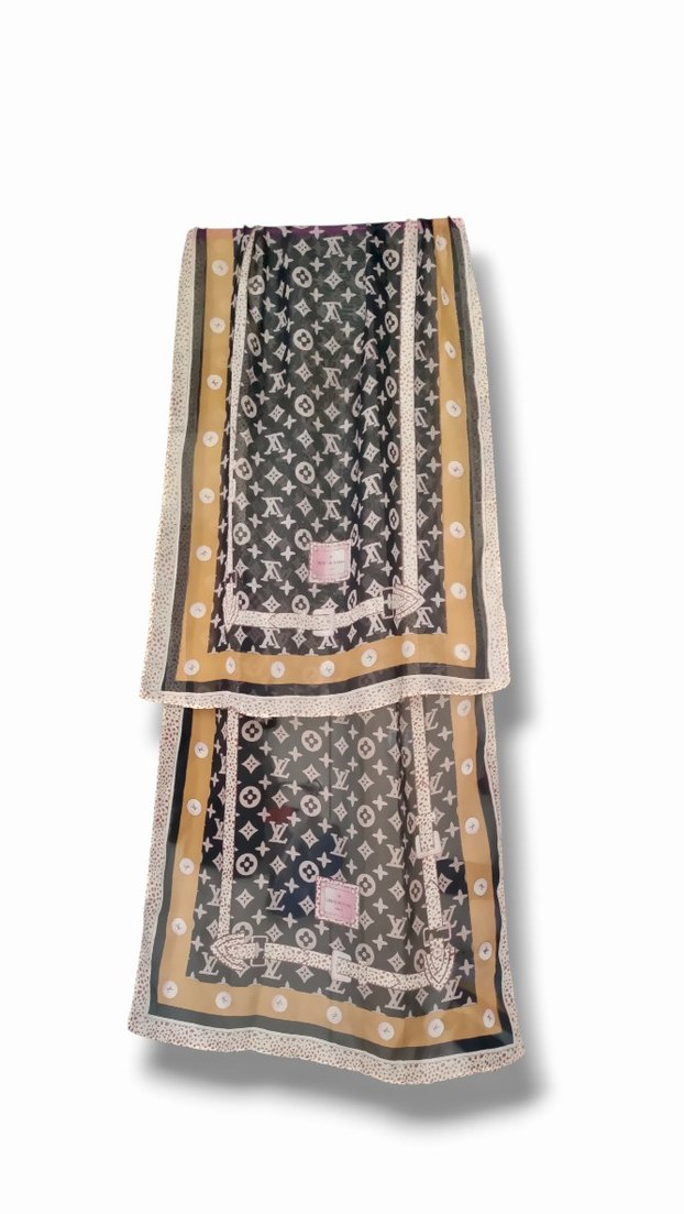 Louis Vuitton Monogram Fular - Görsel 4
