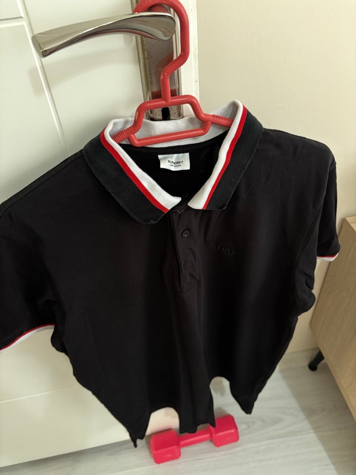 Burberry polo yaka tişört - Görsel 3