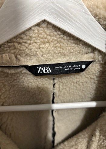 Zara deri biker ceket - Görsel 6