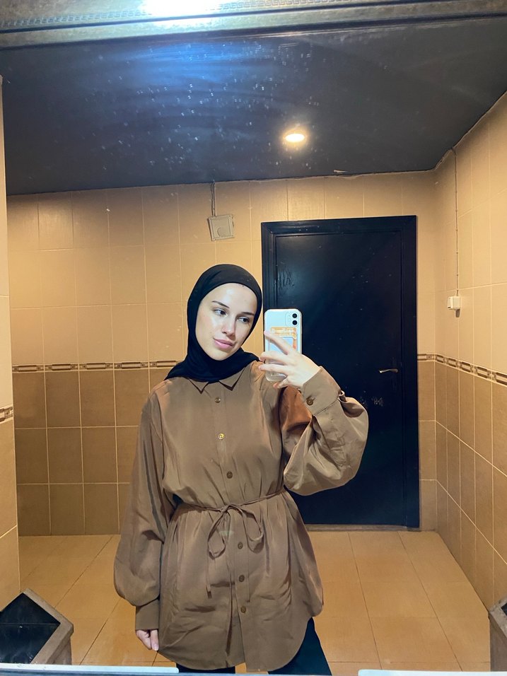 Be blue karamel vintage gömlek - Görsel 3