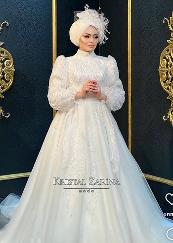 Kristal Zarina Gelinlik Tertemiz - Görsel 2