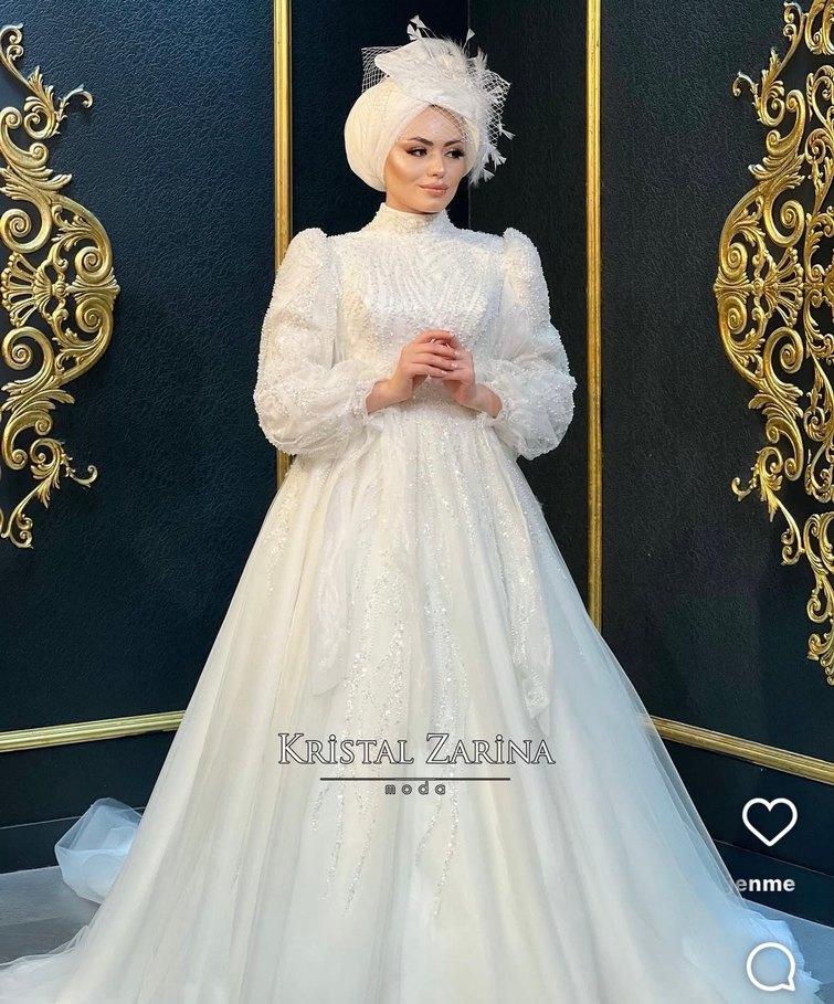 Kristal Zarina Gelinlik Tertemiz - Görsel 2