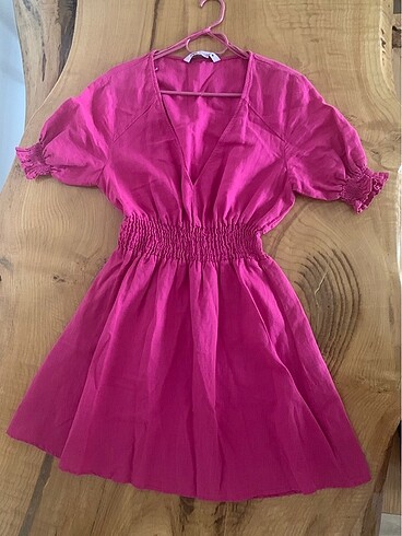 ZARA pembe mini elbise