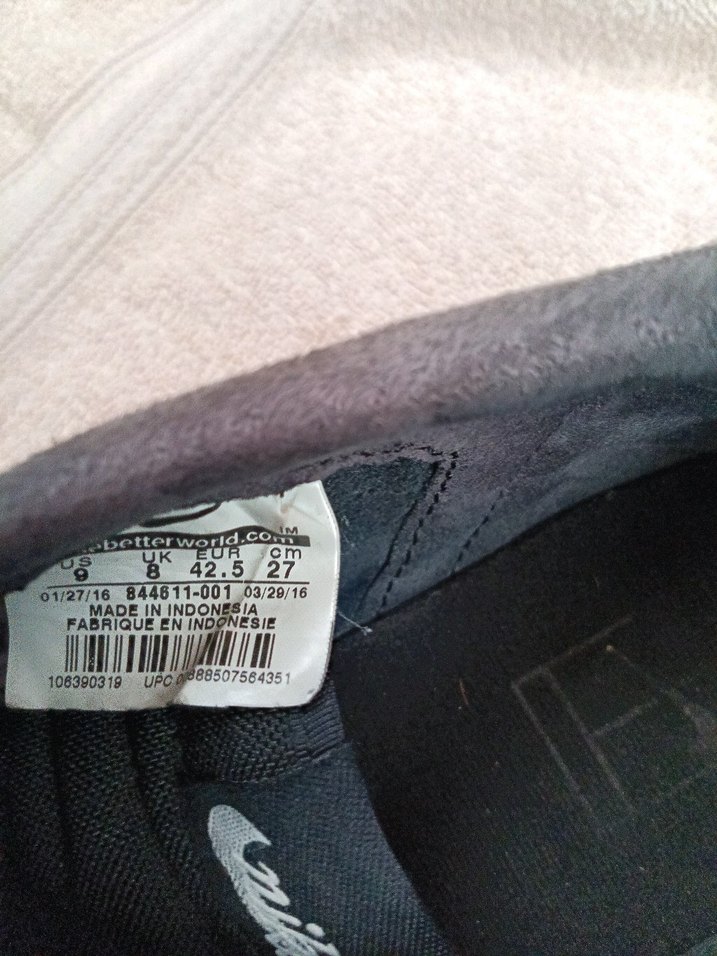 Siyah Erkek Spor Ayakkabı Bağcıkları - Görsel 5