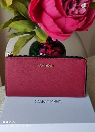 Orijinal, Etiketli Kutulu Calvin Klein cüzdan