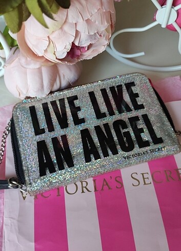 Beden çeşitli Renk Orijinal Victoria's Secret Cüzdan & Askılı Mini Çanta