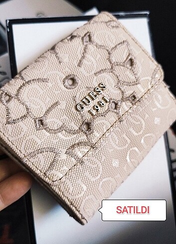 Orijinal Guess, Mini Cüzdan & Kartlık 