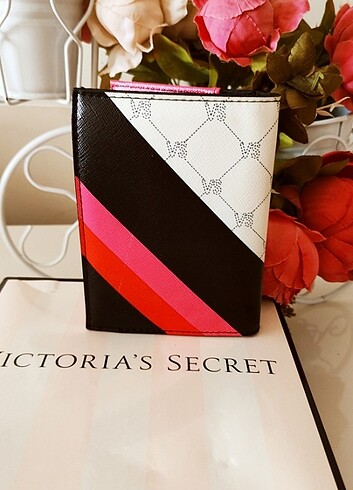  Beden çeşitli Renk Orijinal Victoria's Secret Pasaportluk & Kartlık Cüzdan 