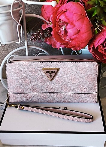 Guess Guess Yeni Etiketli Şık Pudra Cüzdan 