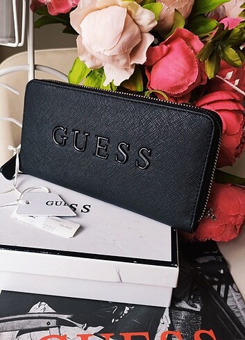 Guess Orijinal Guess Yeni Etiketli Şık Cüzdan